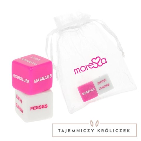 Moressa Gra w Kości Francuska - Zestaw Akcji i Lokalizacji, 2 cm MORESSA