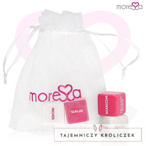 Moressa Gra w Kostki Hiszpańska - Zestaw Akcji i Lokalizacji z Etui MORESSA