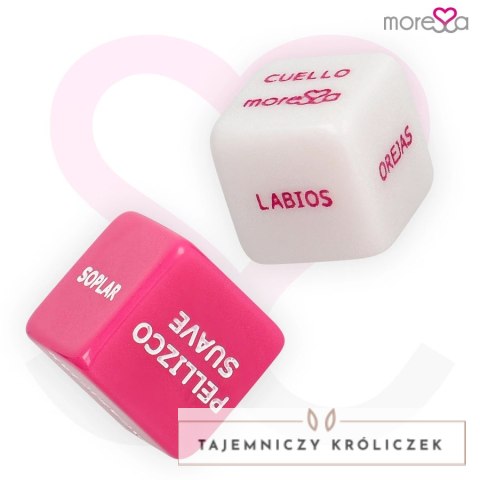 Moressa Gra w Kostki Hiszpańska - Zestaw Akcji i Lokalizacji z Etui MORESSA