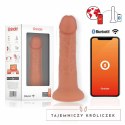 ONINDER Bogota Mini Wibrator 9 Trybow Silikonowy 17,5 cm Naturalny APP ONINDER