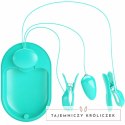 Pretty Love Zaciski do Elektrostymulacji Niebieskie USB 12 Trybow PRETTY LOVE