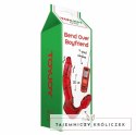 ToyJoy Double Silicone Strapless Vibrator 4 Tryby Wibracji Fioletowy TOYJOY