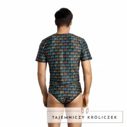 ANAIS MEN Benito T-shirt XL Czarny - Elastyczny Podkoszulek Męski ANAIS MEN