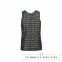 ANAIS MEN Benito Top XL czarny - klasyczny bezrękawnik męski ANAIS MEN