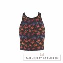 ANAIS MEN CHILL TOP XL czarny bezrękawnik z nadrukiem palm ANAIS MEN