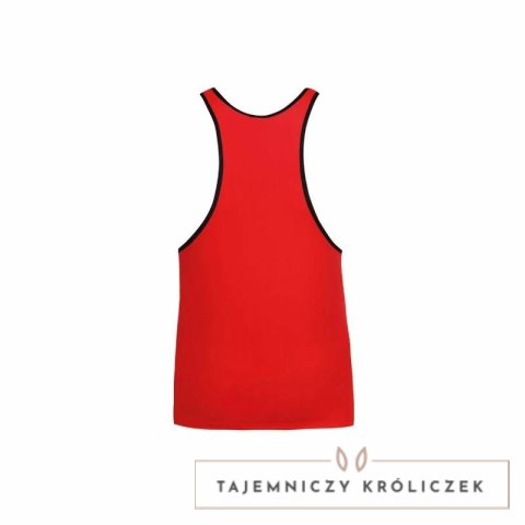 ANAIS MEN SOUL Top S czerwony, miękka mikrofibra, czarne wykończenie ANAIS MEN