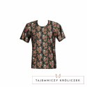 ANAIS MEN T-SHIRT POWER M koszulka męska z motywem roż i czaszek ANAIS MEN