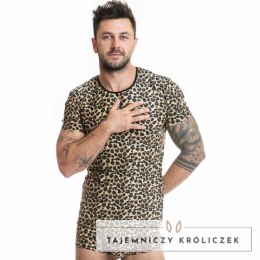 ANAIS MEN T-shirt Mercury S mikrofibra z motywem zwierzęcym ANAIS MEN