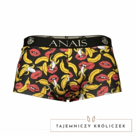 Anais Men Bokserki Bananowe S - Lycra, Sportowy Kroj, Bananowy Wzor ANAIS MEN