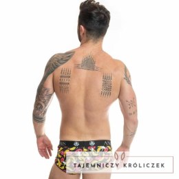 Anais Men Brief L Bananowy - Lycra, Sportowy Kroj, Banany ANAIS MEN