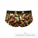 Anais Men Brief L Bananowy - Lycra, Sportowy Kroj, Banany ANAIS MEN