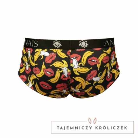 Anais Men Brief L Bananowy - Lycra, Sportowy Kroj, Banany ANAIS MEN