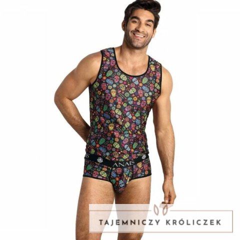 Anais Men Meksyk Top L - modny top bez rękawow transparentny ANAIS MEN