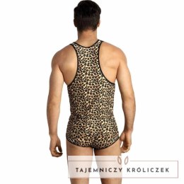 Anais Men Mercury Top XL - Męska koszulka z mikrofibry, animal print ANAIS MEN
