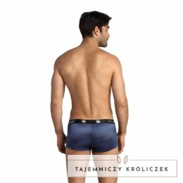 Anais Men Naval Boxer S - sportowe bokserki, czarno-granatowe paski ANAIS MEN