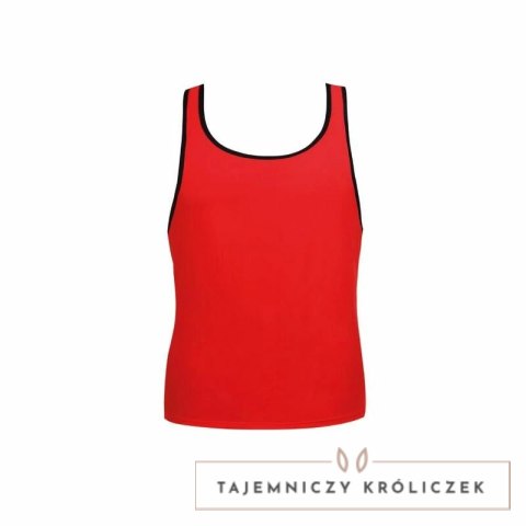 Anais Men Soul Top XL czerwony, miękka mikrofibra, bez rękawow ANAIS MEN
