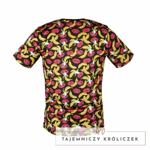 Anais Men T-shirt Bananowy XL - Lycra, wzor bananow, polska produkcja ANAIS MEN