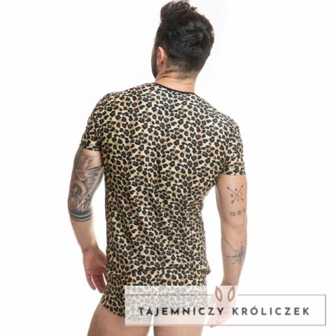 Anais Men T-shirt Mercury L mikrofibra animal print męski ANAIS MEN