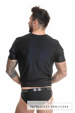 Anais Men T-shirt z mikrofibry czarny XL - dopasowany kroj, oddychający ANAIS MEN
