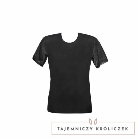 Anais Men T-shirt z mikrofibry czarny XL - dopasowany kroj, oddychający ANAIS MEN