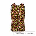 Anais Men Top Bananowy XL - bezrękawnik, lycra, wzor bananow ANAIS MEN