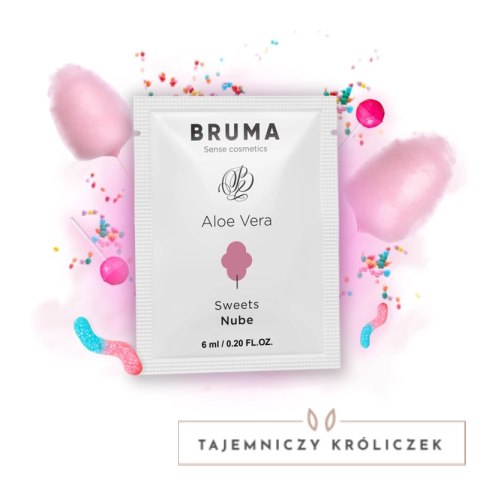 BRUMA Aloe Vera Glide żel nawilżający słodki smak 6 ml BRUMA
