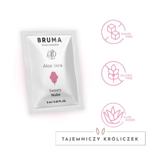 BRUMA Aloe Vera Glide żel nawilżający słodki smak 6 ml BRUMA