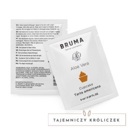 BRUMA Aloe Vera Żel nawilżający Cupcake 6ml - smakowy, formuła wodna BRUMA