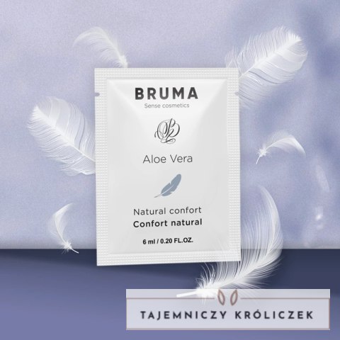 BRUMA Aloe Vera żel nawilżający intymny 6 ml - naturalny komfort BRUMA