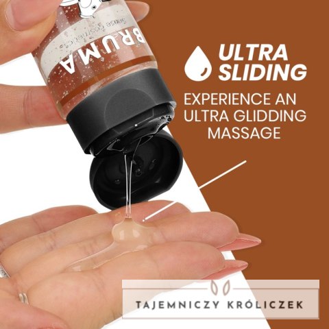 BRUMA Premium Olejek Masaż 3w1 Efekt Ciepła 100ml Bez Parabenow BRUMA