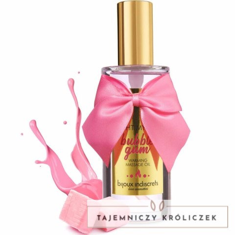 Bijoux Indiscrets Light My Fire Olejek do masażu rozgrzewający, guma balonowa 100ml BIJOUX