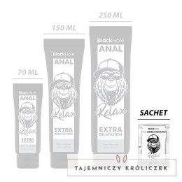 Black Hole Żel Rozluźniający na Bazie Wody 6 ml Bezzapachowy Jednorazowy BLACK HOLE