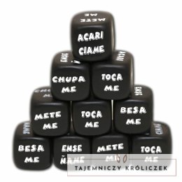 Diablo Picante Czarna Kostka Akcji 25mm - Gra Imprezowa DIABLO