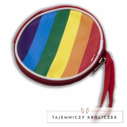 Diablo Picante Okrągła Torebka Pride z Motywem Tęczowej Flagi LGBT PRIDE