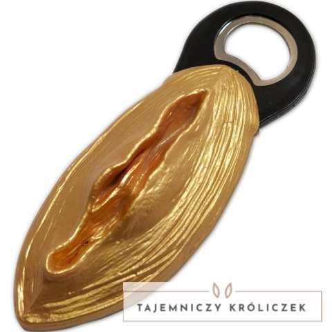Diablo Picante otwieracz do butelek czarno-złoty pionowy design DIABLO
