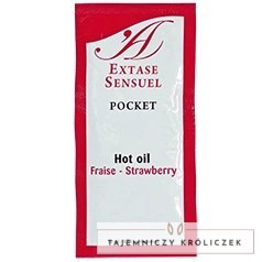 Extase Sensual Olejek do Masażu Truskawkowy 10 ml z feromonami EXTASE SENSUEL