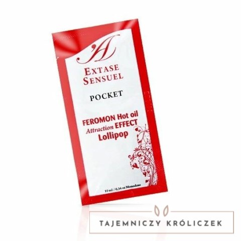 Extase Sensual Olejek do masażu Lollipop z efektem ciepła 10 ml EXTASE SENSUEL