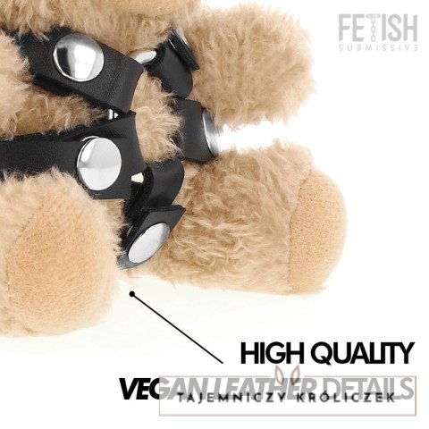 Fetish Submissive Bongo Teddy Bear Model 4 - kolekcjonerski pluszak z uprzężą FETISH SUBMISSIVE