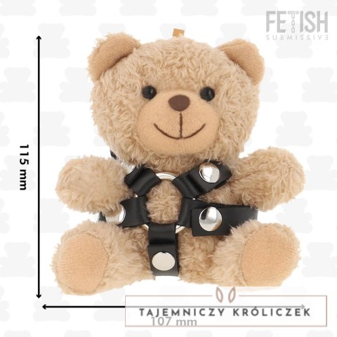 Fetish Submissive Bongo Teddy Bear Model 4 - kolekcjonerski pluszak z uprzężą FETISH SUBMISSIVE