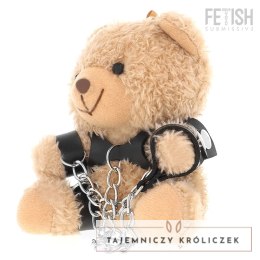Fetish Submissive Yogi Teddy Bear - designerski miś z kolekcji z zawieszką FETISH SUBMISSIVE