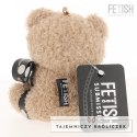 Fetish Submissive Yogi Teddy Bear - designerski miś z kolekcji z zawieszką FETISH SUBMISSIVE