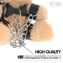 Fetish Submissive Yogi Teddy Bear - designerski miś z kolekcji z zawieszką FETISH SUBMISSIVE