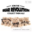 Fetish Submissive Yogi Teddy Bear - designerski miś z kolekcji z zawieszką FETISH SUBMISSIVE