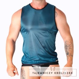 Macho T-shirt sportowy L/XL zielony - oddychający, elastyczny MACHO UNDERWEAR