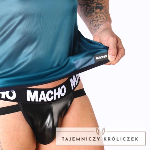 Macho T-shirt sportowy L/XL zielony - oddychający, elastyczny MACHO UNDERWEAR