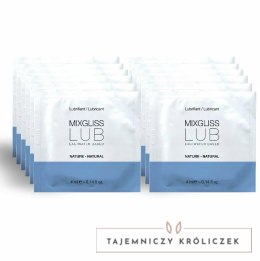 Mixgliss Natural Lubrykant Wodny Jednorazowa Dawka 4 ml Bezzapachowy MIXGLISS