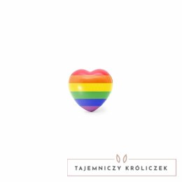 PRIDE Antystresowe Serce Rainbow PU 7,5x7,1 cm gadżet dekoracyjny PRIDE