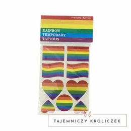 PRIDE Diablo Picante - Tatuaże okolicznościowe z flagą tęczową LGBT PRIDE