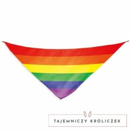 Pride Chusta Bawełniana Trojkątna Tęczowa 50x50cm Unisex PRIDE