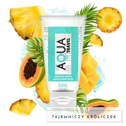 Aqua Travel Tropical Fruits Lubrykant na bazie wody 50 ml AQUA TRAVEL